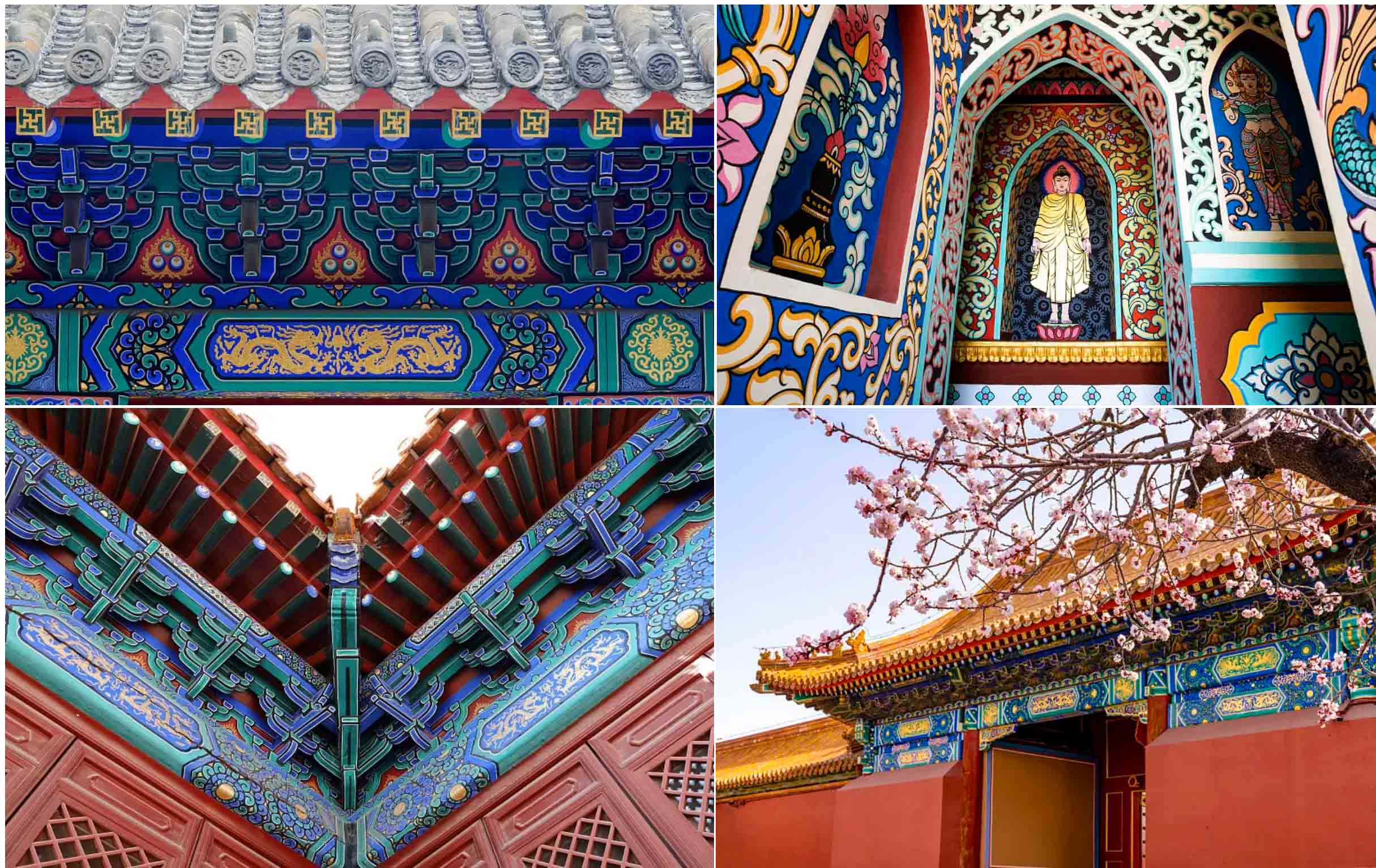 佛像寺庙贴金彩绘