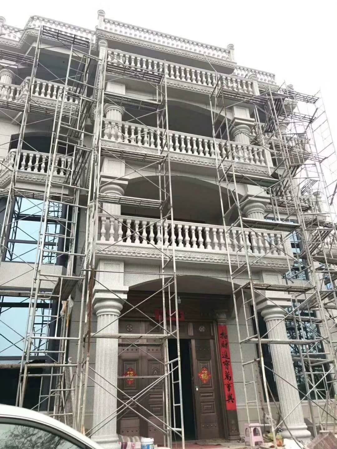 老旧建筑外墙翻新