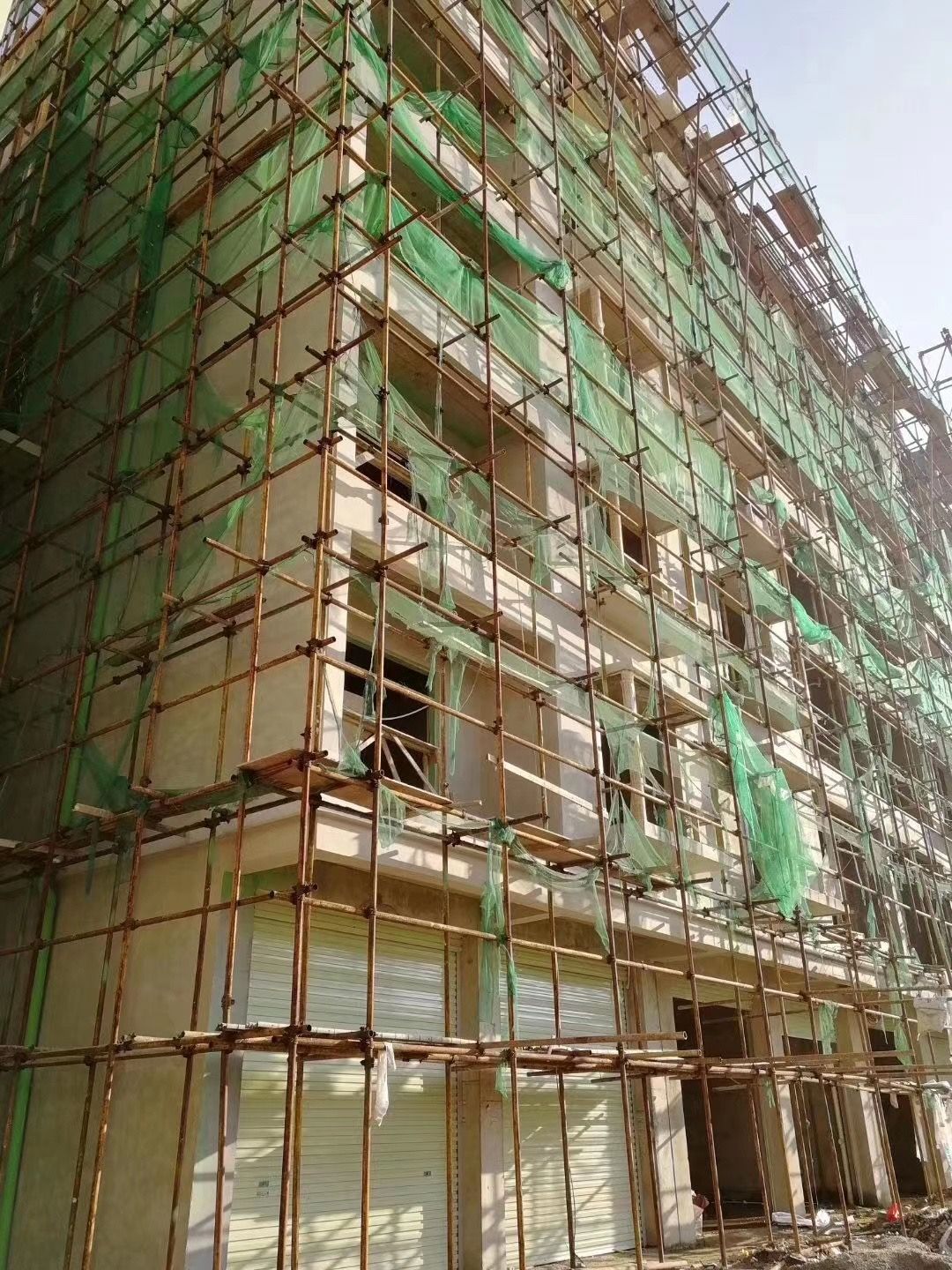 老旧建筑外墙翻新